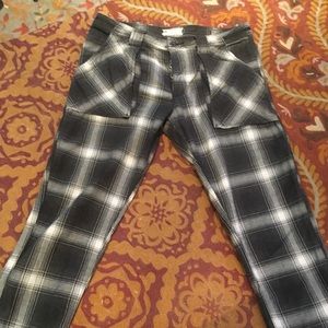 Flannel pants